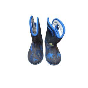 Bogs Infant Dinosaur Print Waterproof Boots Size 6